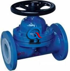 G41J堰式襯膠隔膜閥